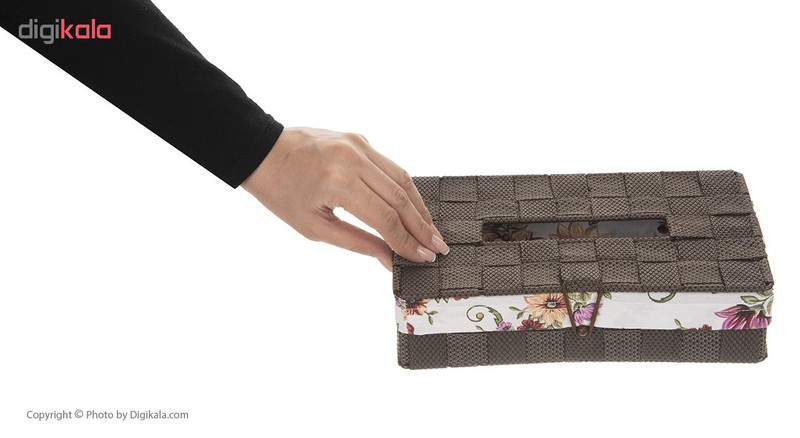 ست سطل و جا دستمال کاغذی پگاه صنعت مدل SE142-B