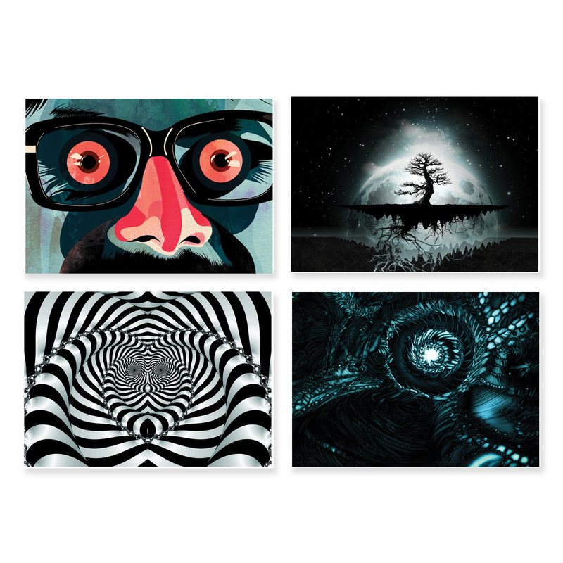 پوستر کد A-1971 مجموعه 4 عددی