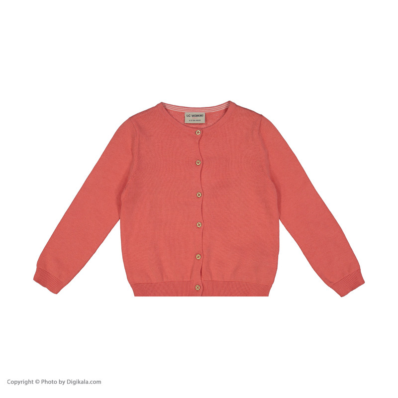 ژاکت دخترانه ال سی وایکیکی مدل 8S0618Z4-GG7-CORAL