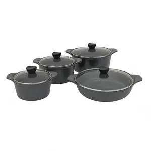 سرویس قابلمه گرانیتی 8 پارچه دالغا مدل کلاسیک