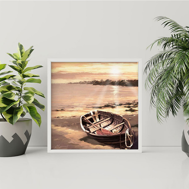 تابلو طرح دریا مدل EP553