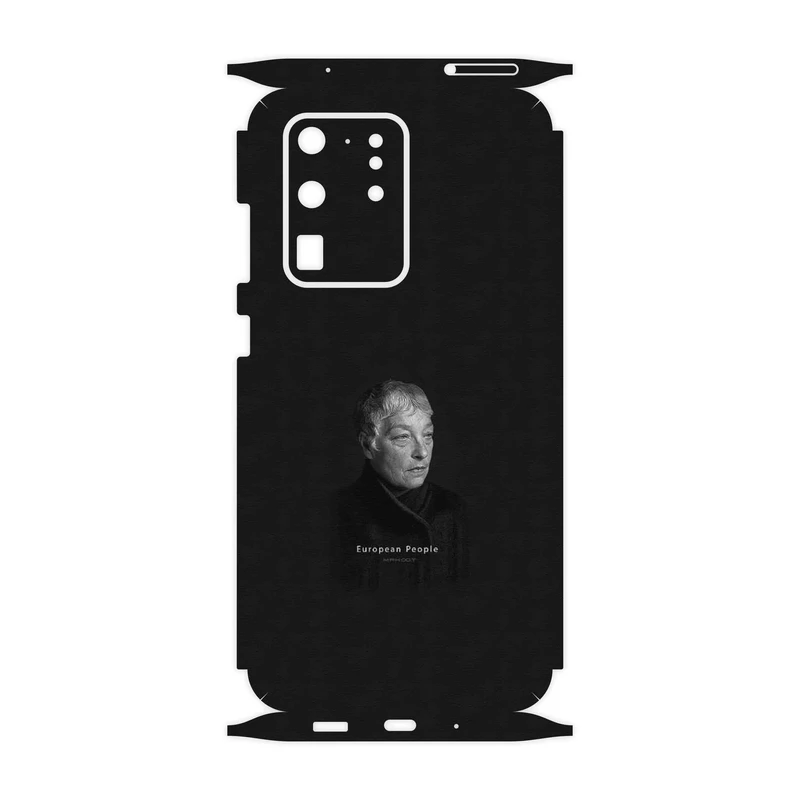 برچسب پوششی ماهوت مدل Portrait of a European Woman-FullSkin مناسب برای گوشی موبایل سامسونگ Galaxy S20 Ultra