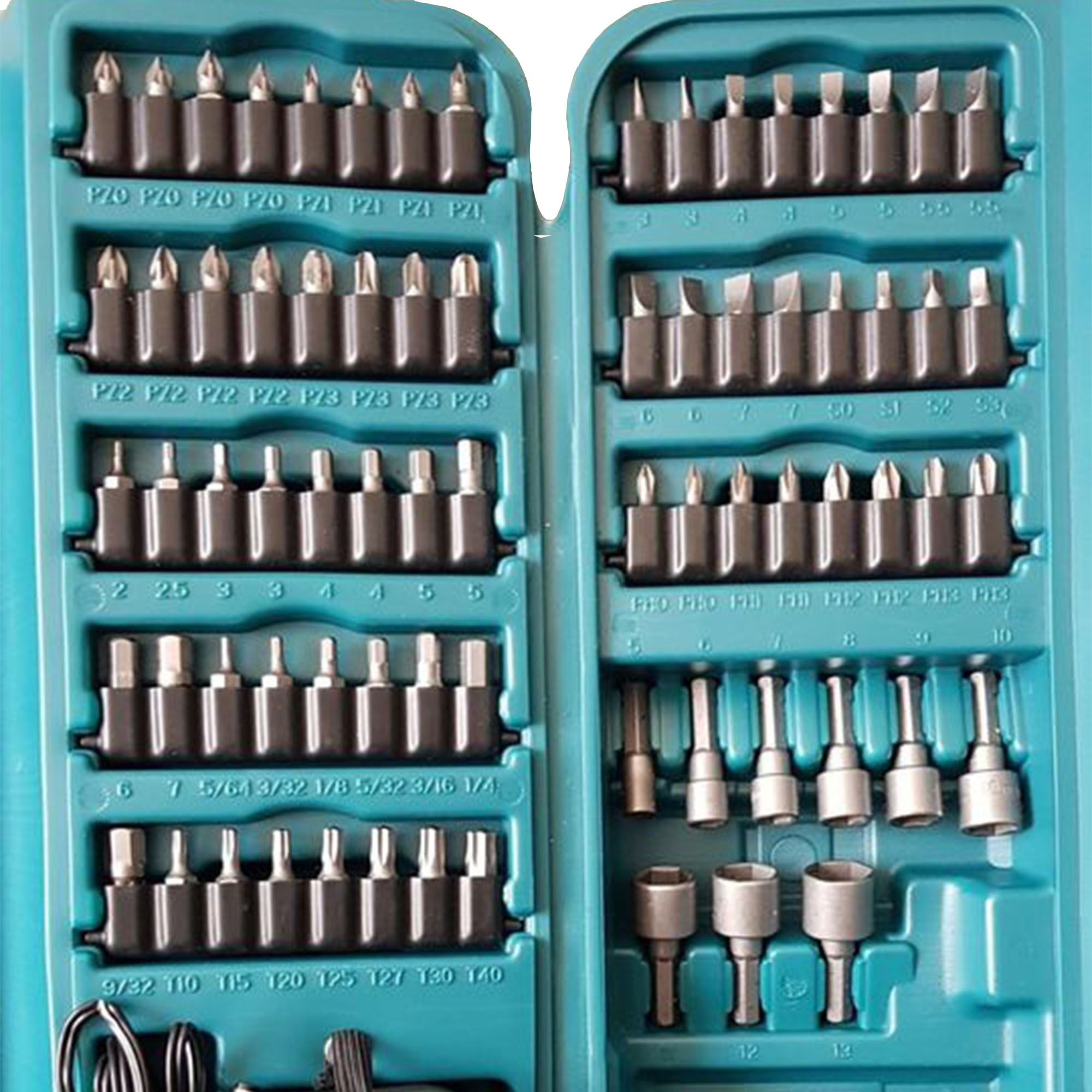 مجموعه 80 عددی پیچ گوشتی شارژی ماکیتا مدل 6722DW مجموعه 80 عددی پیچ گوشتی شارژی ماکیتا مدل 6722DW