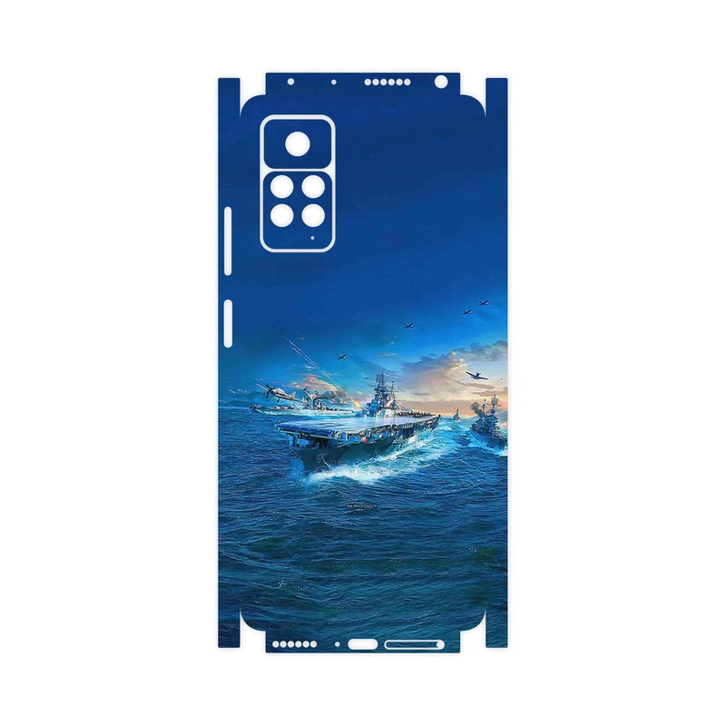 برچسب پوششی ماهوت مدل Warship-FullSkin مناسب برای گوشی موبایل شیائومی Redmi Note 11 Pro