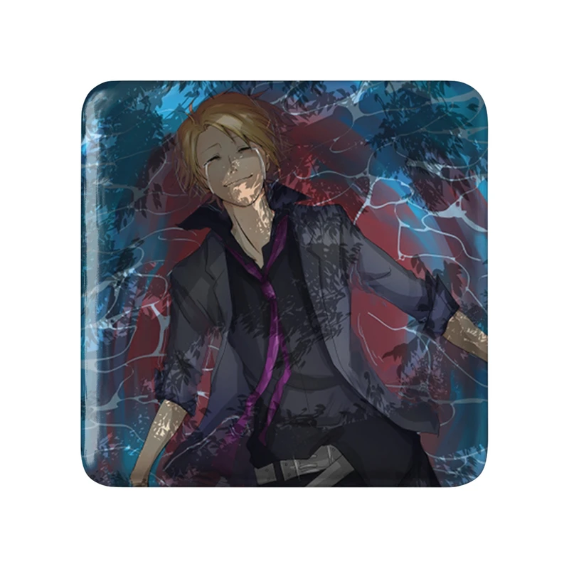 مگنت خندالو طرح کاگاری انیمه روان گذر مدل مربعی کد 33743