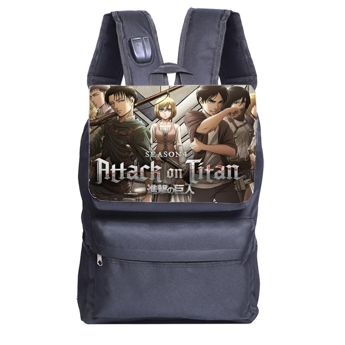 کوله پشتی طرح انیمه Attack on Titan کد 1