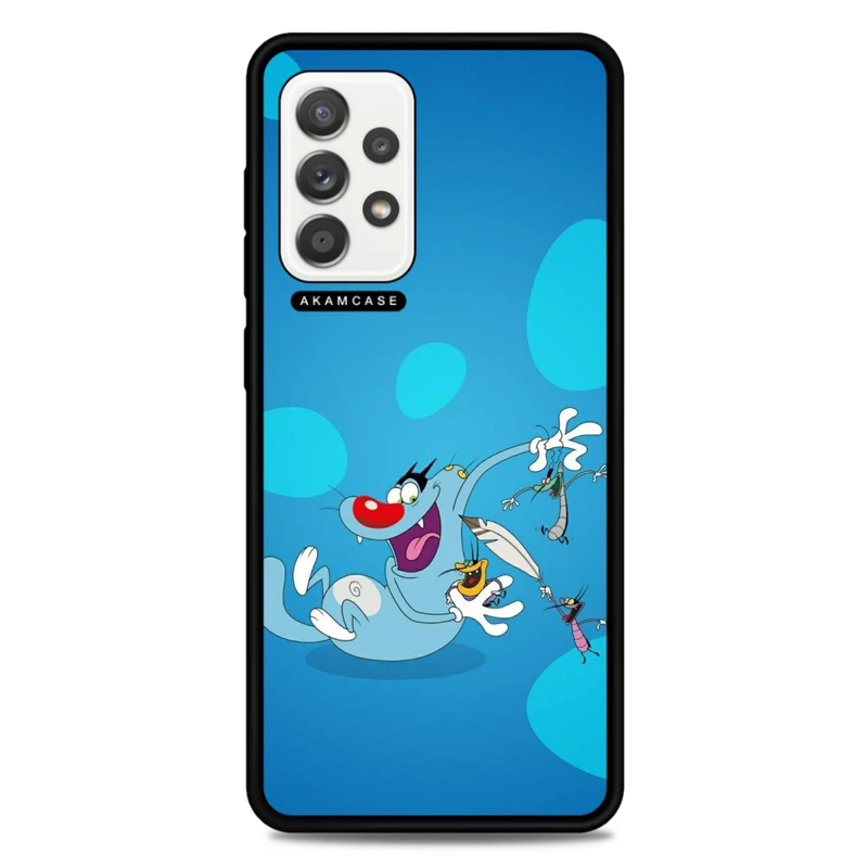 کاور آکام مدل AMC-WSGA52-OGGY-12 مناسب برای گوشی موبایل سامسونگ Galaxy A52