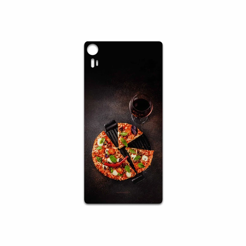 برچسب پوششی ماهوت مدل Pizza مناسب برای گوشی موبایل لنوو Vibe Shot