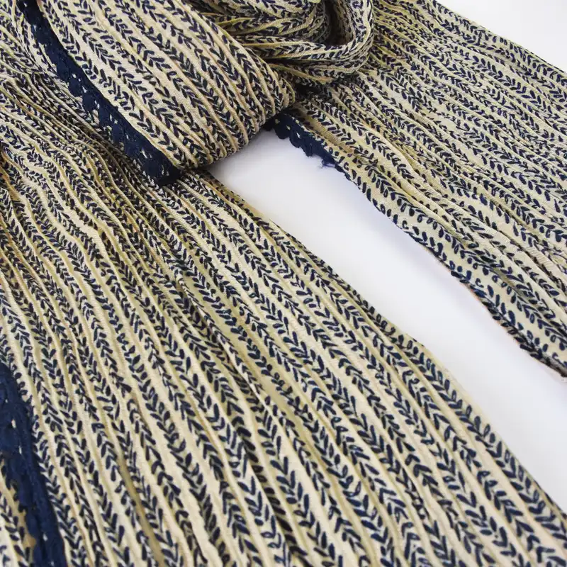 شال زنانه مدل گندمی دور سکه‌ای کد 02