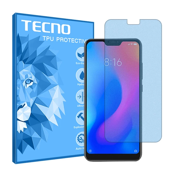 محافظ صفحه نمایش مات آنتی بلو تکنو مدل HyMBLU مناسب برای گوشی موبایل شیائومی  Redmi Note 6 Pro