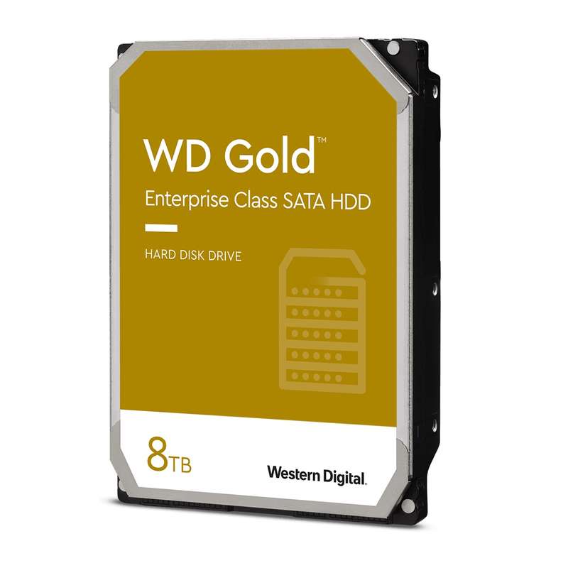هارد دیسک اینترنال وسترن دیجیتال مدل WD8004FRYZ ظرفیت 8 ترابایت