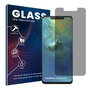 Glass Resistant model privacy screen protector suitable for Huawei Mate 20 Pro mobile phone