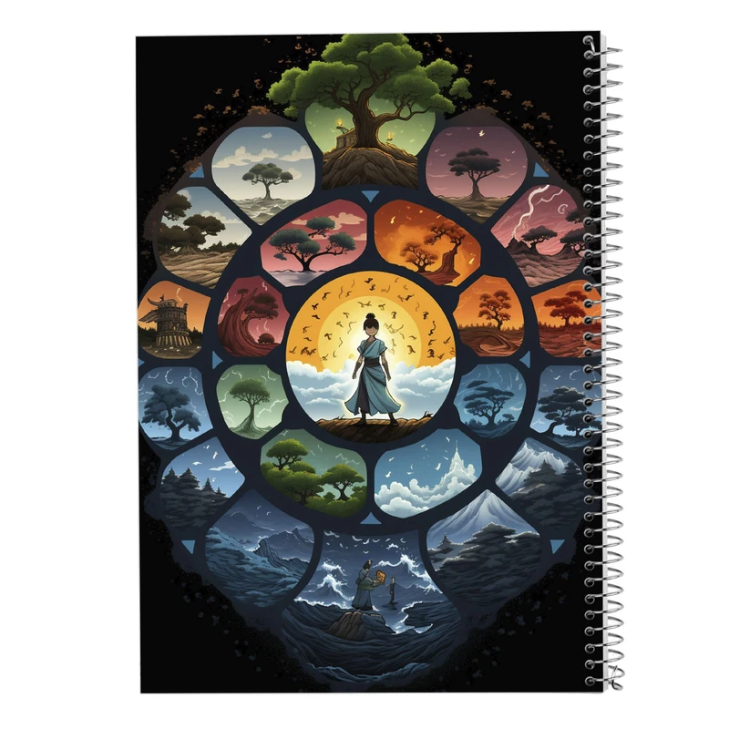 دفتر نقاشی 50 برگ مدوپد مدل Naroto کد DF11343