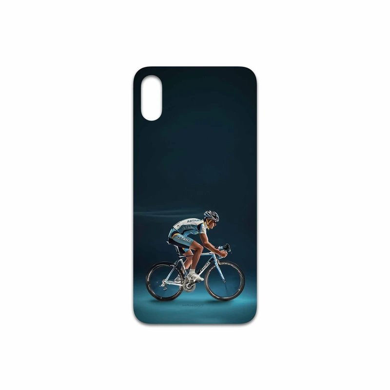 برچسب پوششی ماهوت مدل Road cycling مناسب برای گوشی موبایل اپل iPhone XS
