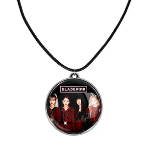 گردنبند خندالو مدل گروه بلک پینک Black Pink کد 28012806