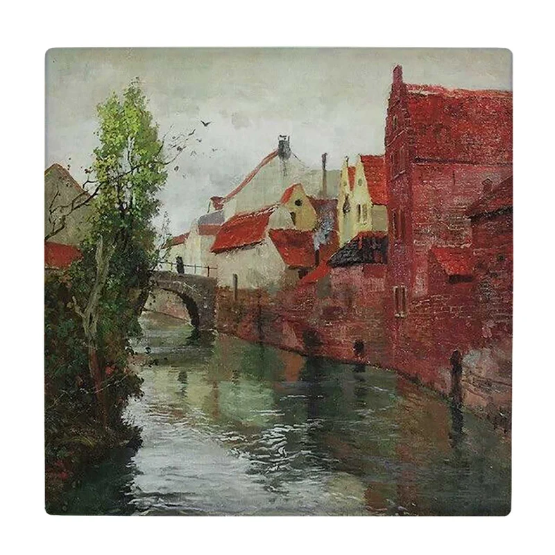 زیر لیوانی  طرح آبراهه هلندی کد    5989829_4921