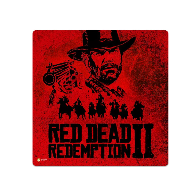 ماوس پد هومرو مدل NX439 طرح بازی Red Dead Redemption سایز 40x40 سانتی‌متر