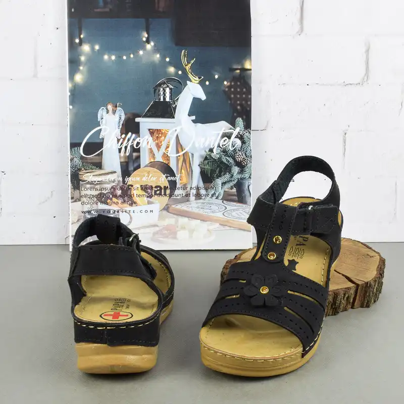 صندل زنانه پاپا مدل تارانتو کد BK.2924