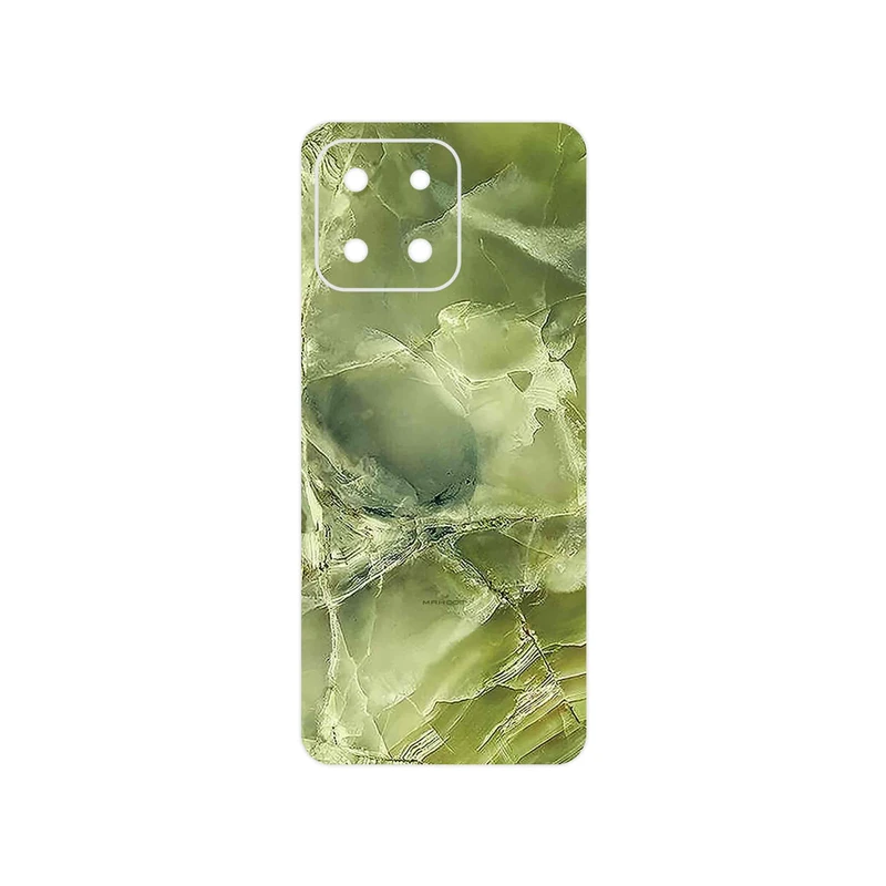 برچسب پوششی ماهوت مدل Green_Crystal_Marble مناسب برای گوشی موبایل آنر X6