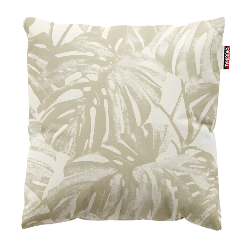 کوسن پاد آفرین مدل مینیمال طرح گل و برگ کد PK403277 سایز 40*40 سانتی متر