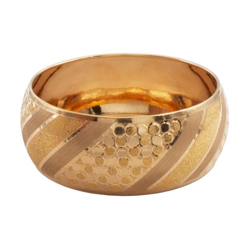 النگو طلا 18 عیار زنانه سهی مدل VB67-3 النگو طلا 18 عیار زنانه سهی مدل VB67-3