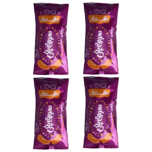     اسنک سویق پفی غلات و حبوبات طعم سرکه ای مهدیار - 25 گرم بسته 4 عددی
