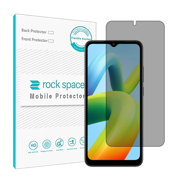 محافظ صفحه نمایش حریم شخصی راک اسپیس مدل HyPRV مناسب برای گوشی موبایل شیائومی Redmi A1 Plus