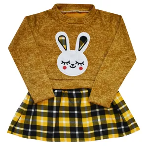 پیراهن دخترانه مدل خرگوش کد Z 210