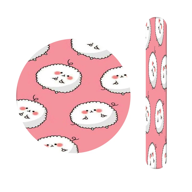 آینه آرایشی جیبی مدل کیوت کد393  به همراه سوهان ناخن 