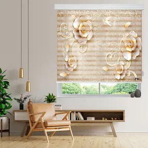 پرده زبرا زیو مدل 3D-1236 سایز 200x200 سانتی متر
