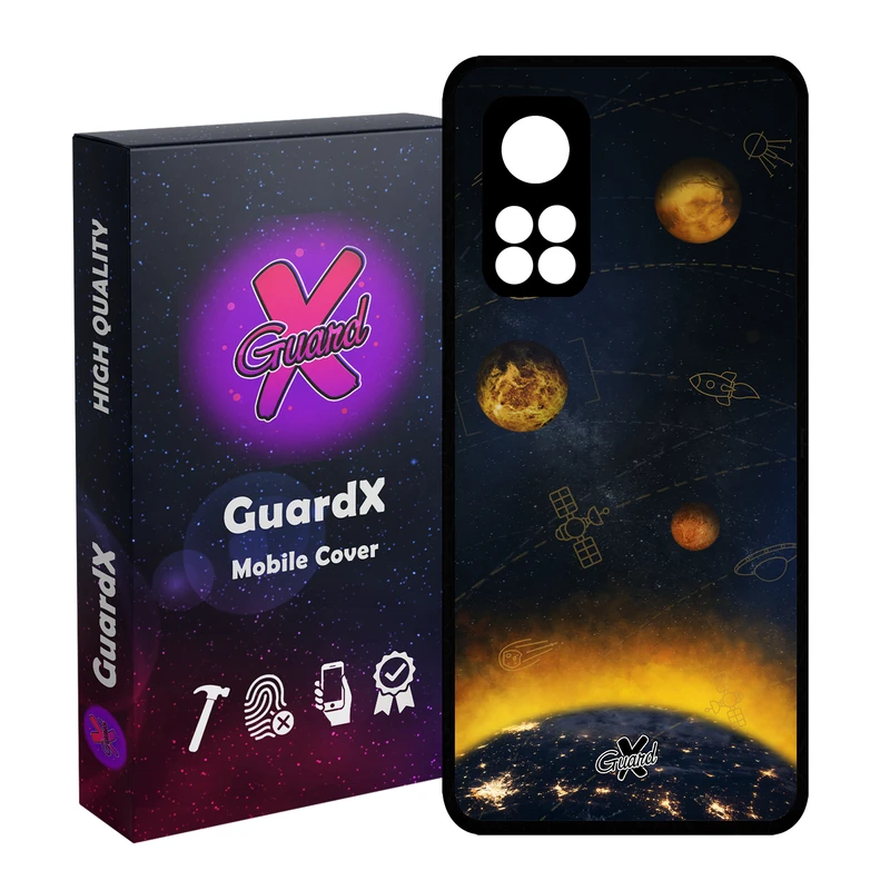 کاور گارد ایکس طرح Galaxy مدل Glass10166 مناسب برای گوشی موبایل شیائومی Mi 10T / Mi 10T Pro