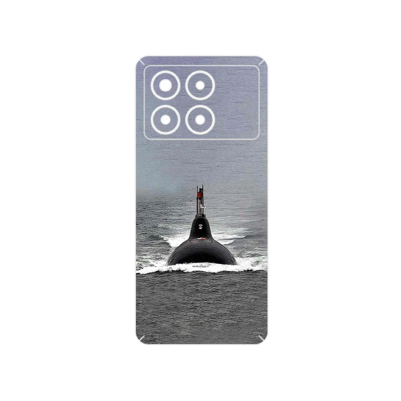 برچسب پوششی ماهوت مدل Submarine مناسب برای گوشی موبایل شیائومی Poco X6 Pro