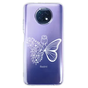 Megafone Butterfly Girl C53-W Cover For Xiaomi Redmi Note 9T 4G / 5G