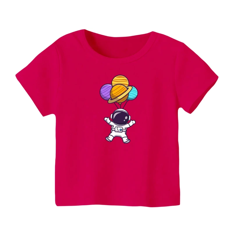 تی شرت آستین کوتاه بچگانه مدل فضانورد کد ۱۳