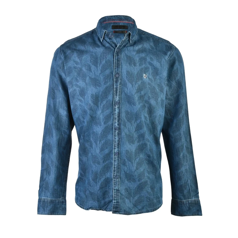 پیراهن آستین بلند مردانه مدل MDSS-AU3579