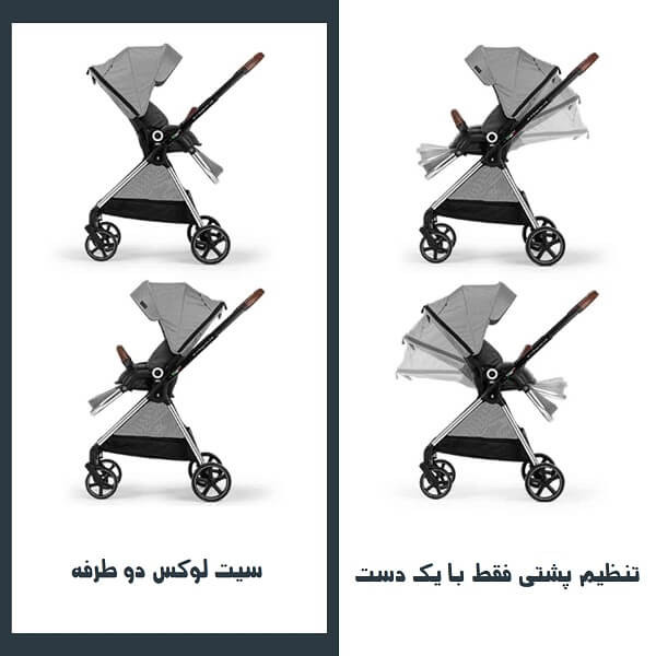 ست کالسکه و کریر ال اله مدل میدو