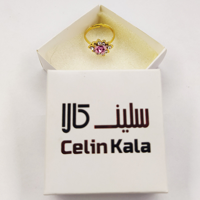انگشتر دخترانه سلین کالا مدل گل رز ce-As27