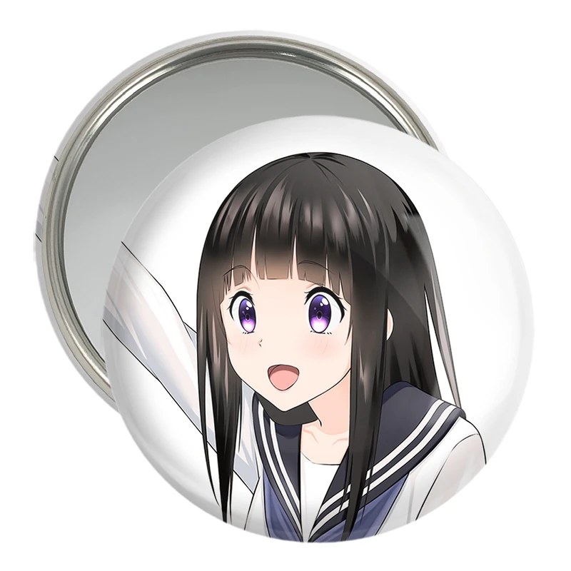 آینه جیبی خندالو مدل چیتاندا انیمه هیوکا Hyouka  کد 17099