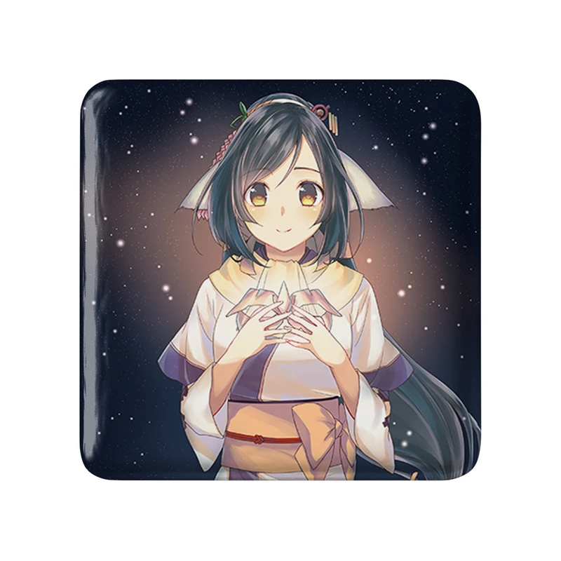 پیکسل خندالو طرح بازی Utawarerumono مدل مربعی کد 35371