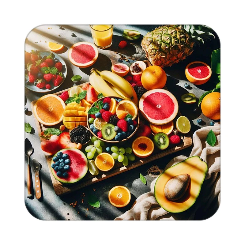 زیر لیوانی کاکتی طرح میوه مدل mp22201