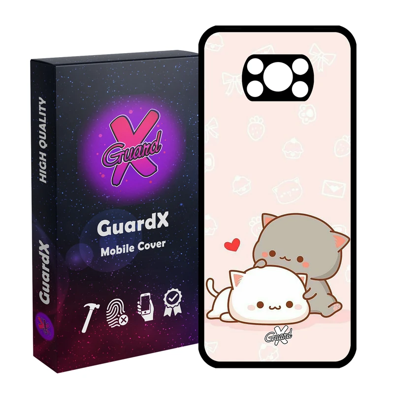 کاور گارد ایکس طرح Love مدل Glass10372 مناسب برای گوشی موبایل شیائومی Poco X3 / Poco X3 NFC / Poco X3 Pro