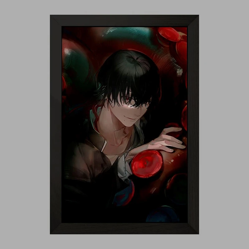 تابلو خندالو مدل یوشیدا انیمه مرد اره ای Chainsaw Man  کد 22327