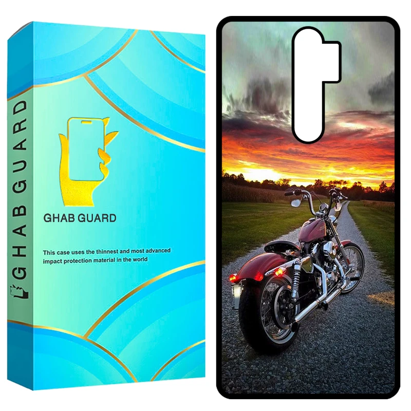 کاور قاب گارد طرح موتور مدل GCHPN8P مناسب برای گوشی موبایل شیائومی Redmi Note 8 Pro