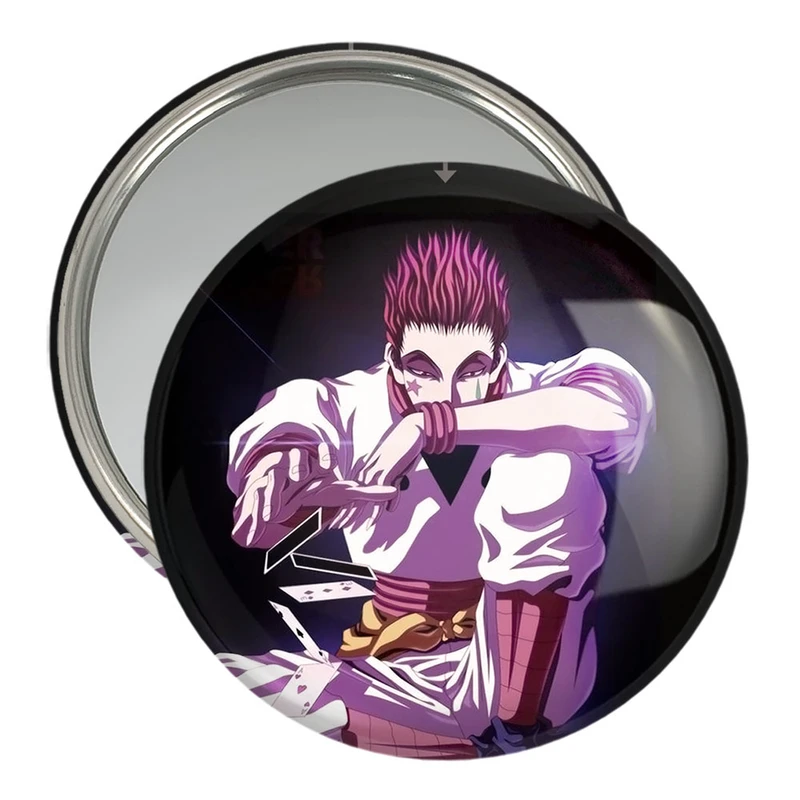آینه جیبی خندالو مدل هیسوکا انیمه هانتر ایکس هانتر Hunter × Hunter  کد 10740