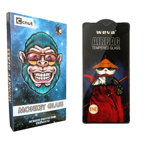 محافظ صفحه نمایش کوکونات مدل monku Air Bag مناسب برای گوشی موبایل سامسونگ Galaxy M33 / A70 / A70s