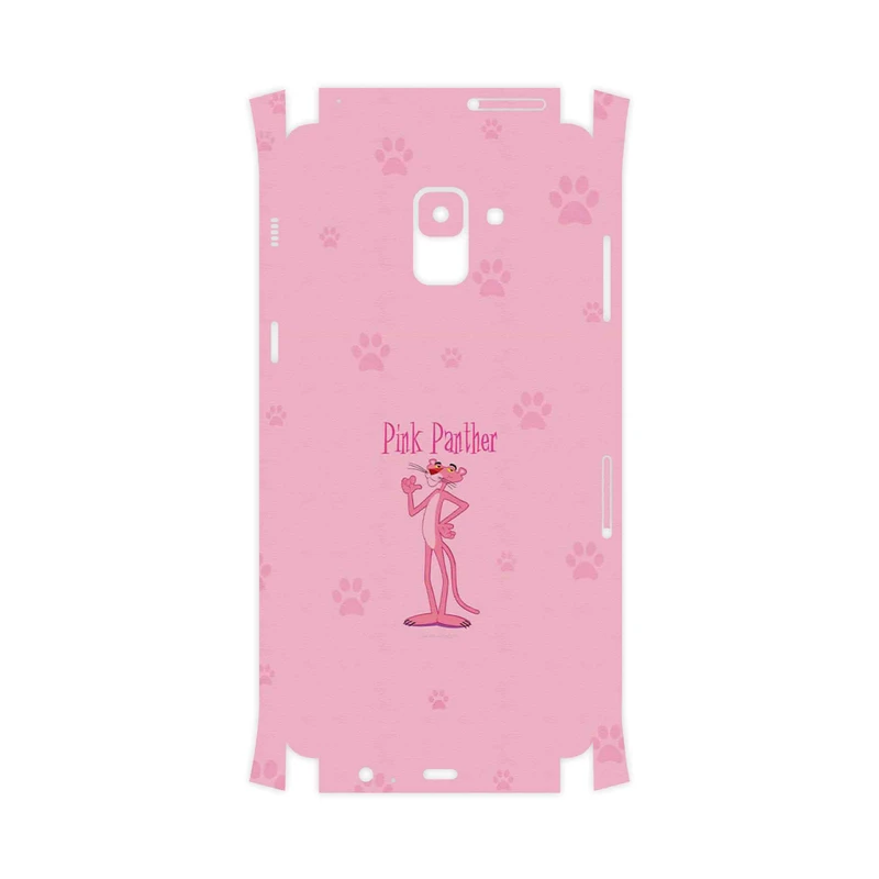 برچسب پوششی ماهوت مدل The Pink Panther-FullSkin مناسب برای گوشی موبایل سامسونگ Galaxy A8 Plus 2018