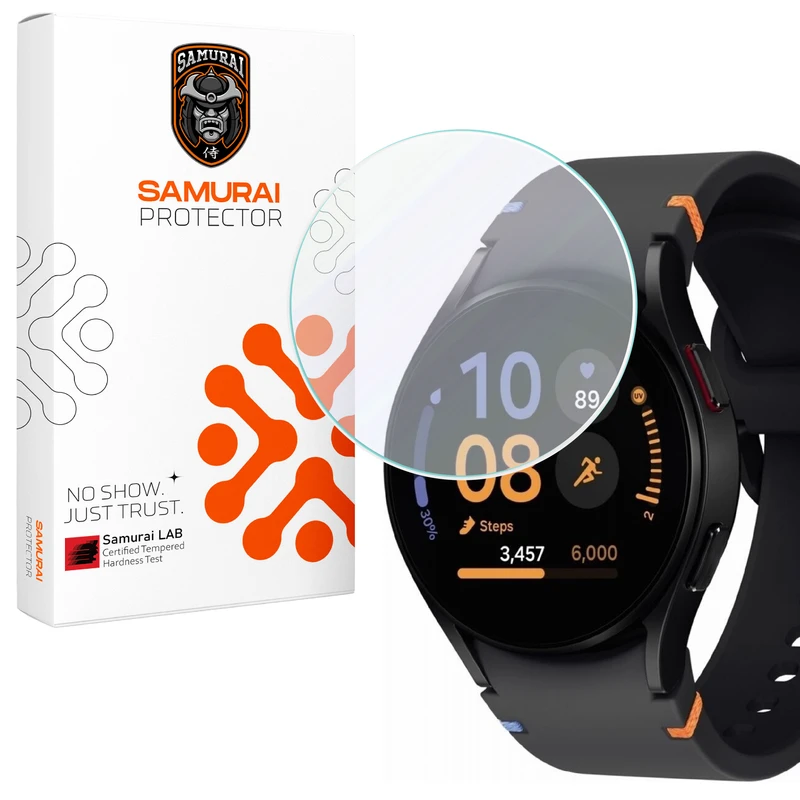 محافظ صفحه نمایش سامورایی مدل Hanzo مناسب برای ساعت هوشمند سامسونگ Galaxy Watch FE