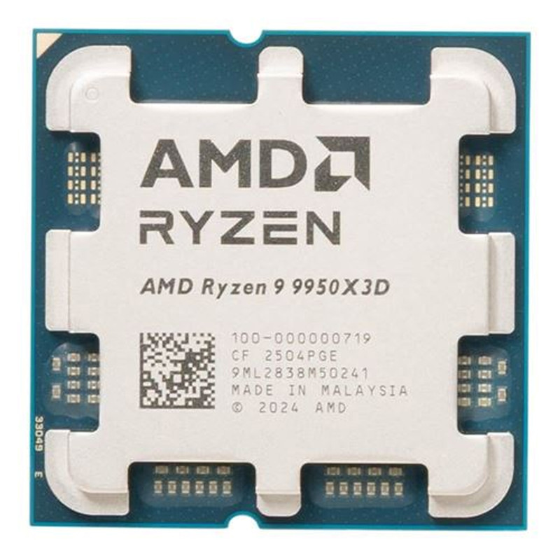 پردازنده مرکزی ای ام دی مدل Ryzen 9 9950X3D - Tray