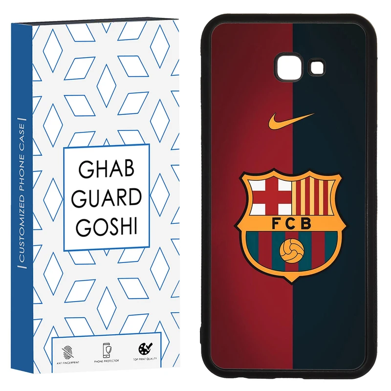 کاور قاب گارد گوشی طرح تیم بارسلونا کد TPU-090 مناسب برای گوشی موبایل سامسونگ Galaxy J4 plus / J4 core