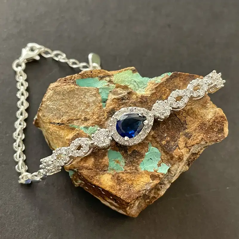 دستبند نقره زنانه مدل 30508